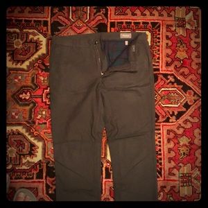 Bonobos slim fit flannel chinos